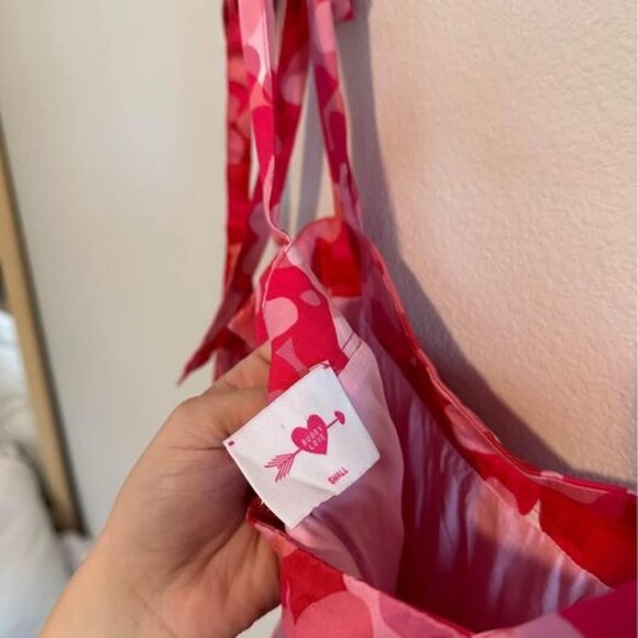 Buddy Love Floral Hot Pink Flirtini Drop Waist‎ Mini Dress Sz S - Picture 7 of 7